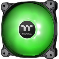 Thermaltake Pure A14 Radiator Fan (Single Fan Pack)-Green - 5.51" Maximum Fan Diameter - 696.8 gal/min Maximum Airflow - 32 dB(A) Noise - Hydraulic Bearing - 4 PIN PWM - Green LED - Rubber - 4.6 Year Life CL-F110-PL14GR-B