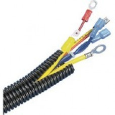 Panduit Cable Tube - Black - 1 Pack - Nylon 6 - TAA Compliance CLT125N-L630