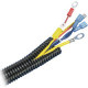 Panduit CLT50N-C630 Corrugated Loom Tubing - Cable Concealer - Black - 1 Pack - TAA Compliance CLT50N-C630