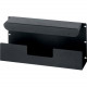 Panduit Horizontal Cable Manager Accessory - Cable Bend Radius - Black - 1 Pack - 4U Rack Height - 19" Panel Width - Aluminum - TAA Compliance CMLT19