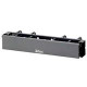 PANDUIT Open-Access Horizontal Cable Manager - Cable Manager - Black - 1U Rack Height - 19" Panel Width - TAA Compliance CMPH1