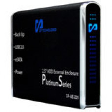 Cp Technologies CLEARLINKS CP-UE-225 USB 2.0 to eSATA 2.5 HDD Enclosure w/ OTB - 2.5" - Internal - External CP-UE-225