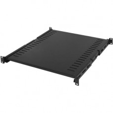 CyberPower Carbon CRA50006 Rack Shelf - For Server, Monitor - 1U Rack Height x 19" Rack Width x 41.60" Rack Depth - Rack-mountable - Black - Cold-rolled Steel (CRS) - 135 lb Static/Stationary Weight Capacity CRA50006