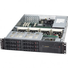 Supermicro SC822T-400LPB Chassis - Rack-mountable - Black CSE-822T-400LPB