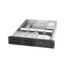 Supermicro SC823TQ-650LPB Chassis - Rack-mountable - Black CSE-823TQ-650LPB