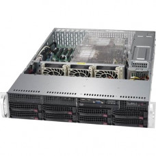 Supermicro SuperChassis CSE-825BTQC-R1K03LPB Server Case - Rack-mountable - 2U - 8 x Bay - 1000 W - Power Supply Installed - EE-ATX Motherboard Supported - 8 x External 3.5" Bay CSE-825BTQC-R1K03LPB