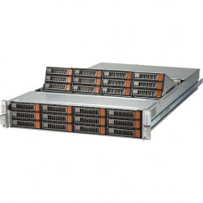 Supermicro SuperChassis 826SE1C-R1K02JBOD Drive Enclosure - Mini-SAS HD Host Interface - 2U Rack-mountable - Black - 24 x HDD Supported - 24 x SSD Supported - 24 x 3.5" Bay CSE-826SE1CR1K02JBOD