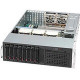 Supermicro SuperChassis 835TQC-R1K03B Server Case - Rack-mountable - Black - 3U - 11 x Bay - 5 x 3.15" x Fan(s) Installed - 2 x 1000 W - Power Supply Installed - EATX, ATX Motherboard Supported - 3 x External 5.25" Bay - 8 x External 3.5" B
