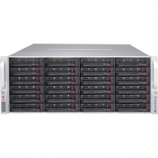 Supermicro SuperChassis 847E1C-R1K23JBOD - Rack-mountable - Black - 4U - 44 x Bay - 7 x 3.15" x Fan(s) Installed - 2 x 1200 W - Power Supply Installed - EATX Motherboard Supported - 44 x External 3.5" Bay CSE-847E1C-R1K23JBOD