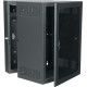 Middle Atlantic Products CWR Series Rack, CWR-18-26PD - 18U Wide x 24" Deep Wall Mountable for Patch Panel - Black Powder Coat - 250 lb x Maximum Weight Capacity CWR-18-26PD