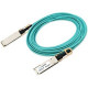Axiom Fiber Optic Network Cable - 32.81 ft Fiber Optic Network Cable for Network Device - First End: QSFP28 Network - Second End: QSFP28 Network - 100 Gbit/s CX-AOC-100GQSFP28-10M-AX