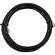 The Bosch Group Telex CXU-25 25&#39;&#39; 50? Low Loss Semi-Flexible Coaxial Cable - 25 ft Coaxial Antenna Cable for Antenna, Microphone - First End: 1 x TNC Male Antenna - Second End: 1 x TNC Male Antenna - Black - TAA Compliance CXU-25