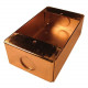Bosch D372B Mounting Box for Door Holder - Metal, Brass - TAA Compliance D372B