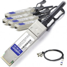 AddOn Dell DAC-Q28-4SFP28-25G-2M Compatible TAA Compliant 100GBase-CU QSFP28 to 4xSFP28 Direct Attach Cable (Passive Twinax, 2m) - 100% compatible and guaranteed to work DAC-Q284SFP2825G2MAO