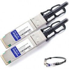 AddOn Dell DAC-QSFP28-100G-1M Compatible TAA Compliant 100GBase-CU QSFP28 to QSFP28 Direct Attach Cable (Passive Twinax, 1m) - 100% compatible and guaranteed to work DAC-QSFP28-100G-1MAO