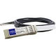 AddOn Dell DAC-SFP-10G-2M Compatible TAA Compliant 10GBase-CU SFP+ to SFP+ Direct Attach Cable (Passive Twinax, 2m) - 100% compatible and guaranteed to work - TAA Compliance DAC-SFP-10G-2M-AO