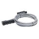 American Power Conversion  APC Cat5e CMR Data Distribution Cable - RJ-45 Female - RJ-45 Female - 51ft - Gray DDCC5E-051