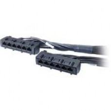 American Power Conversion  APC Cat.6 UTP CMR Data Distribution Cable - RJ-45 Female - RJ-45 Female - 31ft - Black DDCC6-031