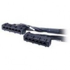 American Power Conversion  APC Cat. 6 UTP CMR Data Distribution Cable - RJ-45 Female - RJ-45 Female - 50ft - Black DDCC6-050