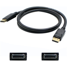 AddOn DisplayPort Audio/Video Cable - 1.50 ft DisplayPort A/V Cable for Audio/Video Device - First End: 1 x DisplayPort Male Digital Audio/Video - Second End: 1 x DisplayPort Male Digital Audio/Video - Supports up to 3840 x 2160 - Black - 1 DISPLAYPORT1-5