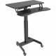 V7 DTMWS Motorized Mobile Workstation - 81.57 lb Load Capacity - 50.4" Height x 10.5" Width - Floor Stand DTMWS
