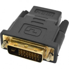 Axiom DVI-D Dual Link to HDMI Adapter - 1 x HDMI Female Digital Audio/Video - 1 x DVI-D (Dual-Link) Male Digital Video - Gold Connector - Black - 1 x HDMI Female Digital Audio/Video - 1 x DVI-D (Dual-Link) Male Digital Video - Gold Connector - Black DVIDD