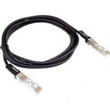 Axiom Twinaxial Network Cable - 3.28 ft Twinaxial Network Cable for Network Device, Switch, Router - First End: 1 x SFP28 Network - Second End: 1 x SFP28 Network - 25 Gbit/s - Black JNP-SFP-25G-DAC-1M-AX