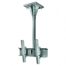 Peerless -AV ECMU-04-C-S Ceiling Mount for Flat Panel Display - Gray - 32" to 65" Screen Support - 200 lb Load Capacity - RoHS, TAA Compliance ECMU-04-C-S