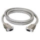 Black Box Serial Extension Cable (with EMI/RFI Hoods) - DB-9 Male Serial - DB-9 Female Serial - 100ft - Beige EDN12H-0100-MF