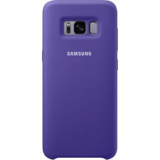 Samsung Galaxy S8 Silicone Cover, Purple - For Smartphone - Purple - Slip Resistant - Silicone EF-PG950TVEGWW