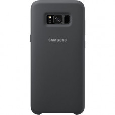 Samsung Galaxy S8+ Silicone Cover - For Smartphone - Black - Smooth - Bump Resistant, Scratch Resistant - Silicone EF-PG955TSEGWW