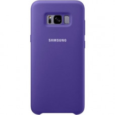 Samsung Galaxy S8+ Silicone Cover, Purple - For Smartphone - Purple - Slip Resistant - Silicone EF-PG955TVEGWW