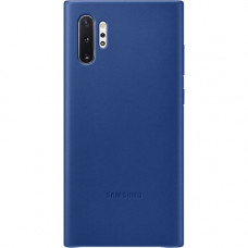 Samsung Galaxy Note10+ Leather Back Cover - For Smartphone - Blue - Genuine Leather EF-VN975LLEGUS