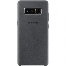 Samsung Galaxy Note 8 Alcantara Cover, Dark Gray - For Smartphone - Dark Gray - Alcantara EF-XN950AJEGUS