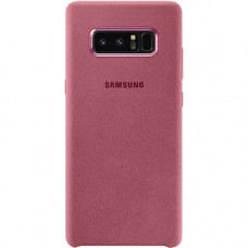 Samsung Galaxy Note 8 Alcantara Cover, Pink - For Smartphone - Pink - Alcantara EF-XN950APEGUS