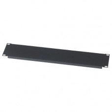 Chief Manufacturing Raxxess 2U Economy Steel Blank Panel - Flanged - Steel - Black - 2U Rack Height - 3.5" Height - 19" Width - 0.5" Depth EFG-2