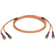 Black Box Fiber Optic Duplex Patch Cable - SC Male - SC Male - 32.81ft EFN6025-010M