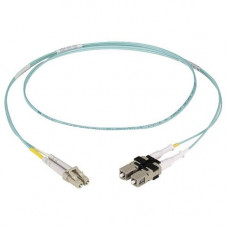 Black Box Duplex Fiber Optic Patch Cable - LC Male Network - SC Male Network - 9.84ft - Blue - RoHS Compliance EFNT010-003M-SCLC