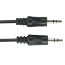 Black Box Stereo Audio Cable - Mini-phone Male Audio - Mini-phone Male Audio - 15ft EJ110-0015