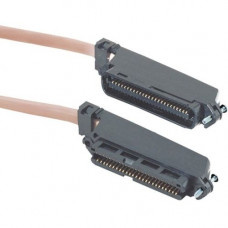 Black Box CAT3 Telco Connector Cable (UTP), PVC, 50-ft. (15.2-m) - 50 ft Category 3 Network Cable for Network Device, Phone - First End: 1 x Telco Female Network - Second End: 1 x Telco Female Network - Black ELN25T-0050-FF