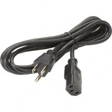 Black Box Standard Power Cord - For PC, Monitor - 100 V / 10 A, 125 V - Black - 10 ft Cord Length - North America EPXR12