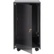 Chief Manufacturing Raxxess 20U Elite Rack - 20U Wide x 18" Deep Floor Standing - Ebony Fleck - Plexiglass ERK-20-20B