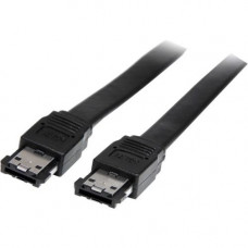 Startech.Com Shielded External eSATA Cable - Serial ATA external cable - Serial ATA 150 - 7 pin external Serial ATA (M) - 7 pin external Serial ATA (M) - 91 cm - Male eSATA - Male eSATA - 3ft - Black ESATA3