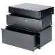 Chief ESD-2 Economy Sliding Drawer - 13" Depth x 3.5" Height - Steel - Black ESD-2