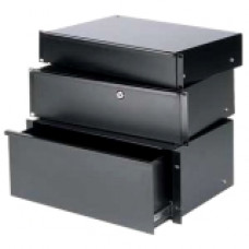 Chief Manufacturing Raxxess ESD-3 Economy Sliding Drawer - 13" Depth x 5.3" Height - Steel - Black ESD-3