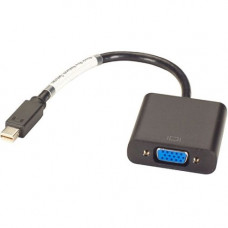 Black Box Mini DIsplayPort Male to VGA Female Adapter - 32 AWG - Mini DisplayPort/VGA Video Cable for Monitor, Video Device - First End: 1 x Mini DisplayPort Male Digital Audio/Video - Second End: 1 x HD-15 Female VGA - 1.35 GB/s - Supports up to 1920 x 1