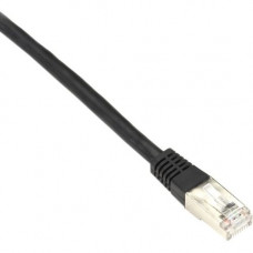 Black Box Cat.5e SSTP Network Cable - 11.81" Category 5e Network Cable for Network Device - First End: 1 x RJ-45 Male Network - Second End: 1 x RJ-45 Male Network - 1 Gbit/s - Shielding - 26 AWG - Black EVNSL0172BK-0001