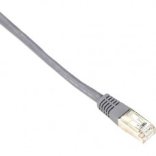 Black Box Cat.5e SSTP Network Cable - 24.93 ft Category 5e Network Cable for Network Device - First End: 1 x RJ-45 Male Network - Second End: 1 x RJ-45 Male Network - 128 MB/s - Shielding - Gray EVNSL0172GY-0025