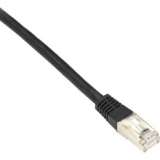 Black Box CAT6 250-MHz Shielded, Stranded Cable SSTP (PIMF), PVC, Black, 15-ft. (4.5-m) - 15 ft Category 6 Network Cable for Network Device - First End: 1 x RJ-45 Male Network - Second End: 1 x RJ-45 Male Network - Patch Cable - Shielding - Black EVNSL027