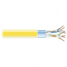 Black Box Cat.5e STP Cable - Bare Wire - Bare Wire - 1000ft - Yellow - TAA Compliance EVNSL0504A-1000